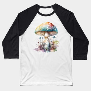 Magical Mystical Mushrooms Baseball T-Shirt